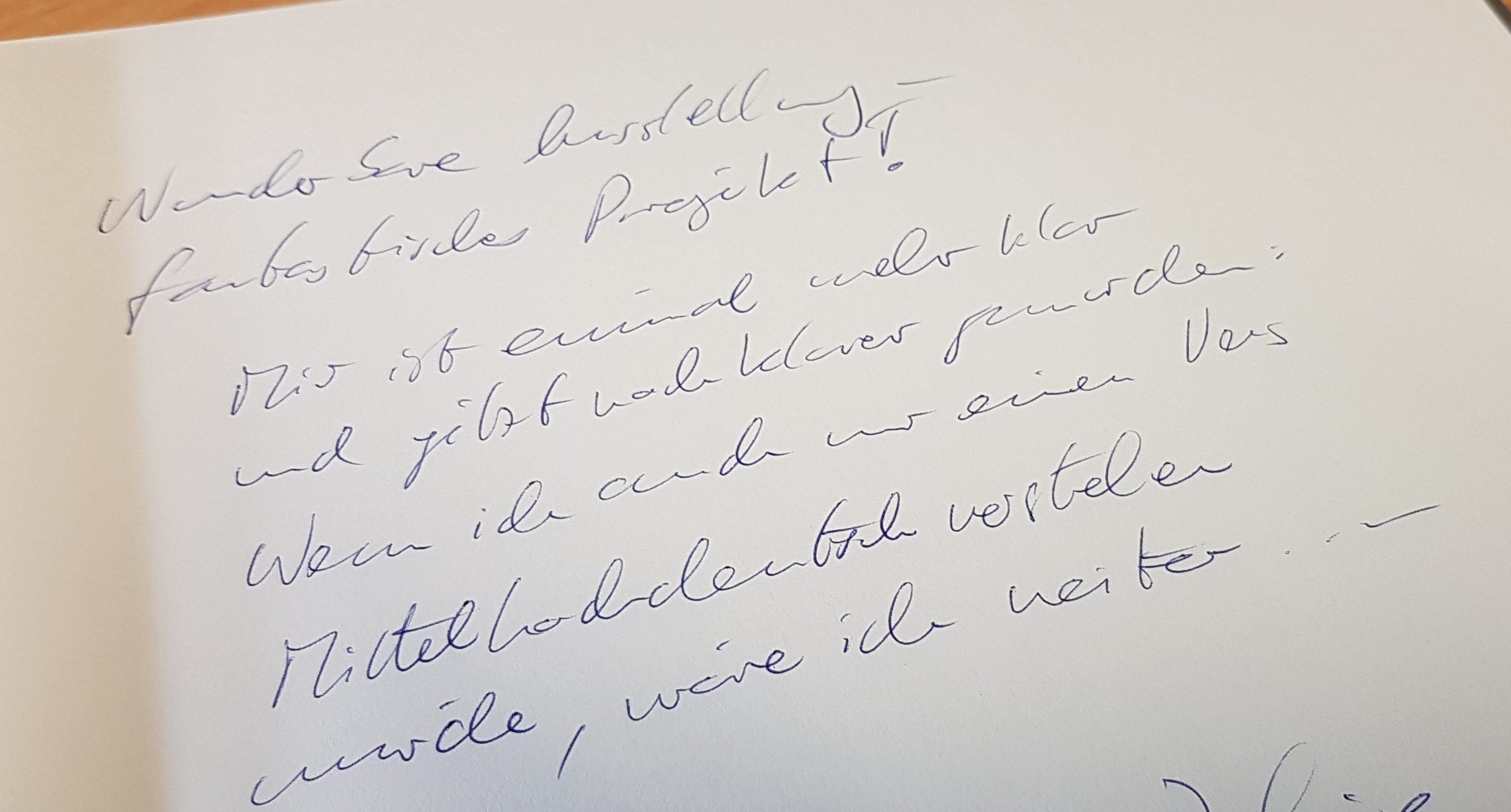 Man soll aufhören, wenn es am schönsten ist… Frauenlob 2018